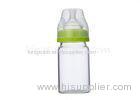 High Transparent Glass Baby Feeding Bottle In Straight Shape 4Ounce