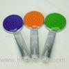 Multi Color Handheld Shower Head Water Pressure Most Efficient Easy To Install