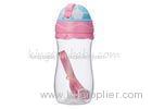 Multi Purpose Baby Training Cup With Straw Straps Food Grade Eco Friendly