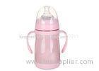 Stainless Steel Baby Bottle Optimal Design 240ml Shockproof / Leak Proof