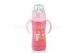 Cartoon Surface Stainless Steel Baby Bottle For Infant 180ml / 240ml Wide Mouth