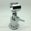 Silver Chrome Wall Mounted Shower Head Holder Bracket For Bathroom