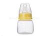 Mini Plastic Feeding Bottle For Baby Drink Juice 60ml with Silicone Nipple