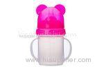 Animal Cover Toddler Sippy Cups Non Spill Cup Transparent Heat Transfer Printing