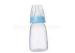 Square Shape Plastic Baby Feeding Bottle with Silicone Nipple 140ML