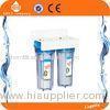 Double Filtration PP / CTO lucency 10 inch Household Water Filter UnderSink 1 / 4