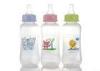 Eco-Friendly PP Feeding Bottle with Silicone Nipple and OEM Printing 8 Ounce