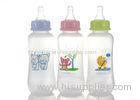 Eco-Friendly PP Feeding Bottle with Silicone Nipple and OEM Printing 8 Ounce