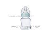 60ml Standard Neck Crystal Glass Baby Bottle with Arc Shape For Newborn Baby