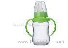120ml Standard Neck Glass Baby Bottle with Handle in Arc Shape