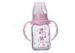 120ml Standard Neck Glass Baby Bottles Custom Logo with Straight Shaped Handle