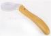 Curved Silicone Baby Feeding Spoons Curved Shape Flexible Food Grade Non Deformation