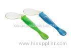 Flexible Silicone Infant Feeding Spoon BPA Free With Curved Handle