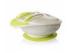 Eco-friendly PP Baby Suction Bowl With Spoon Fork and Cap Anti-slip BPA Free