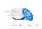 BPA Free Durable Plastic Baby Suction Bowl With Non Slip Handle Design OEM