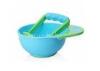 Plastic Suction Baby Feeding Bowl Bowl Grind Non Spill With -20~120C Heat Resistance