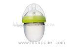 Food Grade Secure Silicone Baby Bottle 120Ml For Training Non Toxic Phthalate Free