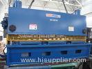 55Kw 30mm Thickness CNC Hydraulic Shearing Machine With Rectangular Blade