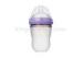 7 Oz Anti Scald Arc Shape Newborn Silicone Baby Bottle Anti Fall M / L / XL