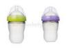 Soft Squeeze Silicone Baby Bottle in Ultra Wide Neck 220ml New Born LSR Bottle