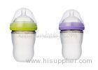 Soft Squeeze Silicone Baby Bottle in Ultra Wide Neck 220ml New Born LSR Bottle