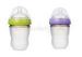 Soft Squeeze Silicone Baby Bottle in Ultra Wide Neck 220ml New Born LSR Bottle