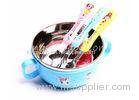 Double Wall Stainless Steel Kids Bowls For Infant Feeding Nice Looking Durable