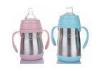 Wide Mouth Vacuum Insulated Stainless Steel Baby Feeding Bottle With Base 180ml/240ml