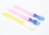 Blue Baby Feeding Spoon 2pcs Safe Material Temperature Sensing With Gift Box