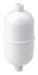 White Shower Head Water Filter KDF Inside Famale Inlet / Outlet