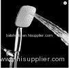 Silver Hand Held Multi Function Shower Head To Increase Water Pressure For Bathing