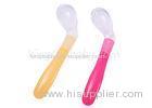 One Step Service Silicone Baby Feeding Spoon Curved For Kids Weaning Reliable