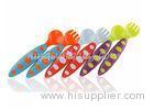 Colorful Plastic Baby Feeding Spoon Lovely For Kids Weaning Easy To Use Take / Store