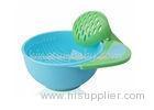 Non Spill Plastic Toddler Suction Bowl Grinder Unbreakable Design For Outdoor Use