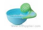 Non Spill Plastic Toddler Suction Bowl Grinder Unbreakable Design For Outdoor Use