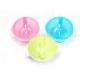 Suction Plastic Baby Feeding Bowl Set With Color Changing Spoon Good Stability