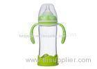 Drop-resistance Glass Baby Feeding Bottle Wide Mouth With Base