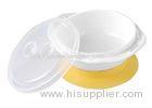 Slip Resistant Baby Feeding Bowl Suction Non Toxic With Sucker Base CJ - 59