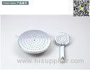 Chrome Plated Silver Shower Head Sets / Ceiling Fixed Shower Head With Handheld