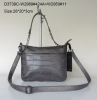 PU fabric shoulder bag