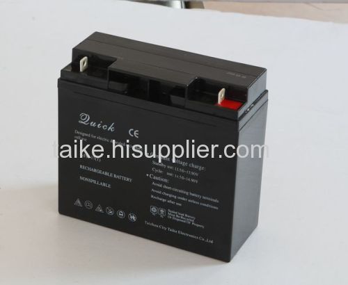 SLA battery 12v17 use for gx390 generator