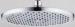 Fashion Colorful Waterfall Rainfall Ceiling Shower Head Luxury For SPA