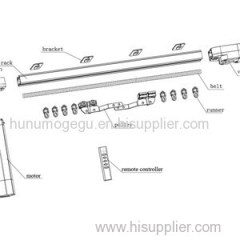 Motorized Curtains System Product Product Product