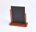 Oak Wooden Menu Stand with Black Board