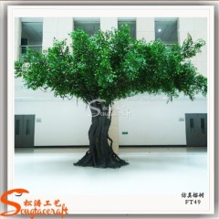 garden hotel style artificial sando banyan tree palnt and fake ficus tree