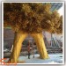 High quantity gold banyan tree banyan leaves for landscape project decoration fake Ficus microcarpa banyan trees