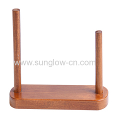 Oak Wooden Menu Stand