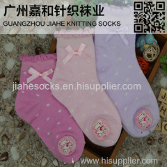 New Colorful Design Lace Cotton Children Socks