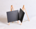 Oak Wooden Menu Stand With Black Board and 3 Feets