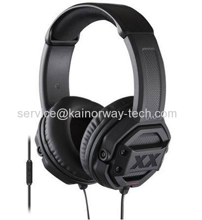 JVC Xtreme Xplosives Series XX HAMR60X Around-Ear Stereo Wired Bass Headphones With Mic Black